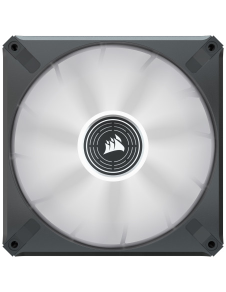 VENTILATOR Corsair, pt carcasa PC, 140 mm, 1600 rpm, LED alb, 1