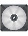 VENTILATOR Corsair, pt carcasa PC, 140 mm, 1600 rpm, LED alb, 1