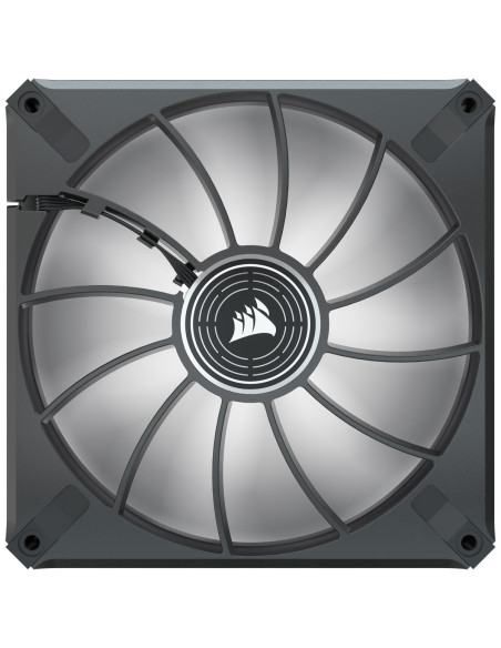 VENTILATOR Corsair, pt carcasa PC, 140 mm, 1600 rpm, LED alb, 1