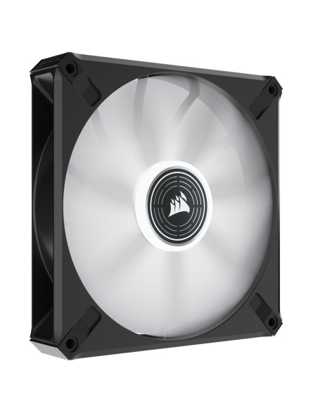 VENTILATOR Corsair, pt carcasa PC, 140 mm, 1600 rpm, LED alb, 1