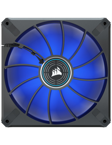 VENTILATOR Corsair, pt carcasa PC, 140 mm, 1600 rpm, LED