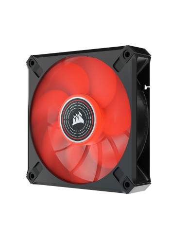 VENTILATOR CORSAIR, "ML120 LED ELITE Red Premium", pt carcasa