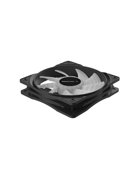 VENTILATOR DEEPCOOL PC 120x120x25 mm, "DP-FLED-RF120-RD", 4 red