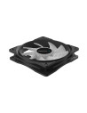 VENTILATOR DEEPCOOL PC 120x120x25 mm, "DP-FLED-RF120-RD", 4 red