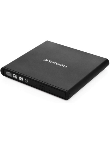 DVD-RW extern, VERBATIM, interfata USB 2.0, negru, "53504"