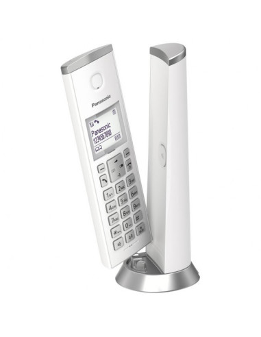 Telefon DECT, alb, KX-TGK210FXW, Panasonic (include TV