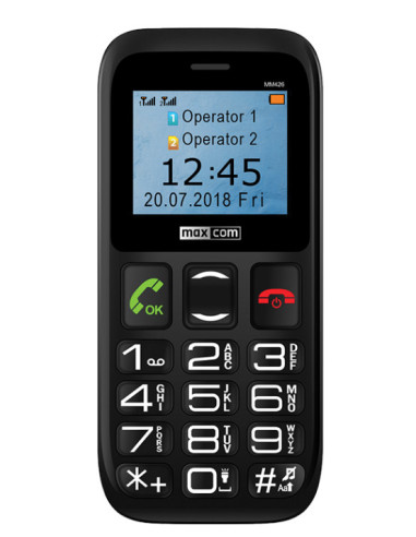 Telefon cu butoane, Maxcom, "MM426" ecran 1.77 inch, dual sim