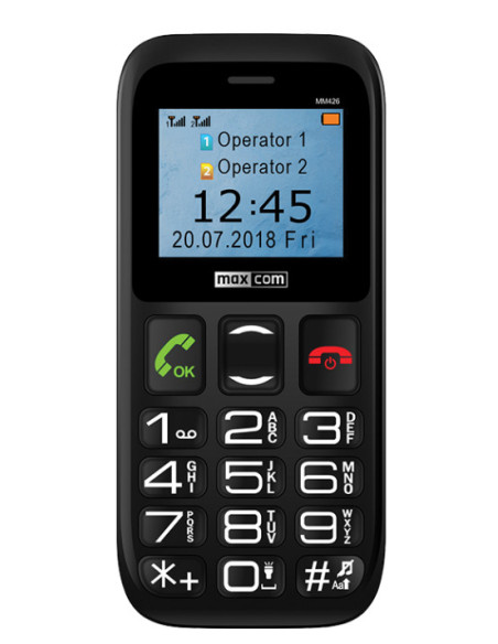 Telefon cu butoane, Maxcom, "MM426" ecran 1.77 inch, dual sim