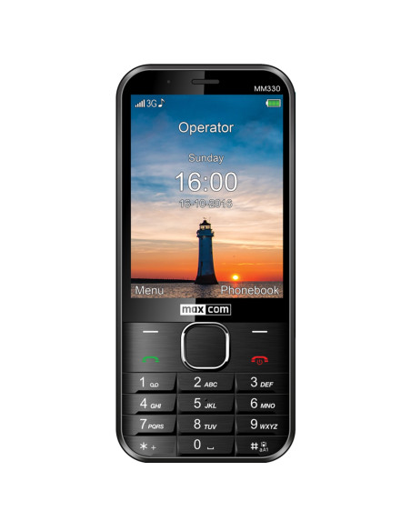 Telefon cu butoane, Maxcom, "MM330" ecran 3.2 inch, rez. camera
