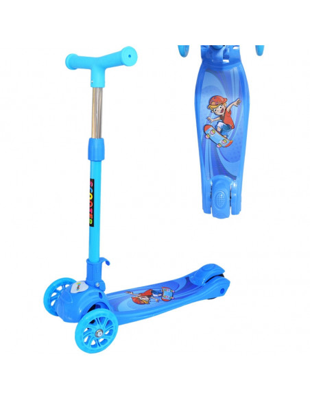 Trotineta cu roti PU, led,SL-001P