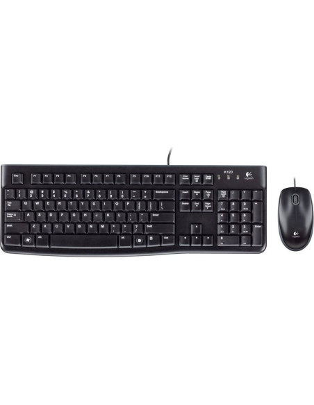 KIT wired LOGITECH USB, tastatura + mouse optic 1000dpi, 3 KIT wired LOGITECH USB, tastatura + mouse optic 1000dpi, 3