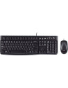 KIT wired LOGITECH USB, tastatura + mouse optic 1000dpi, 3