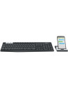 TASTATURA LOGITECH wireless &amp bluetooth, gri, "K375s"