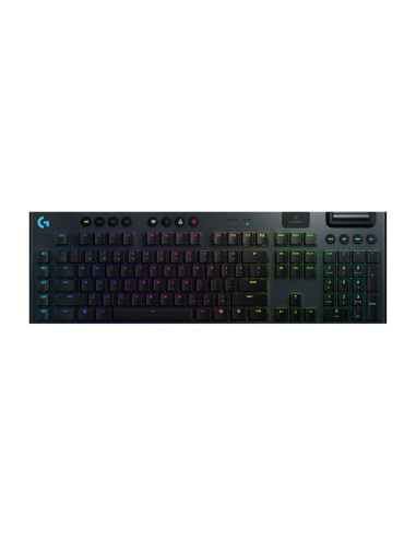 TASTATURA LOGITECH - gaming, "G915", wireless, cu fir, 121