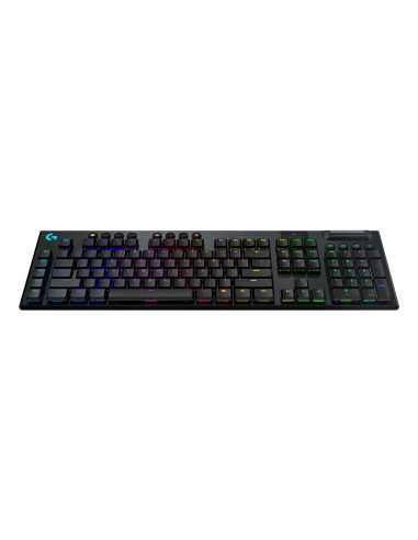 TASTATURA LOGITECH - gaming, "G915", wireless, cu fir, 121
