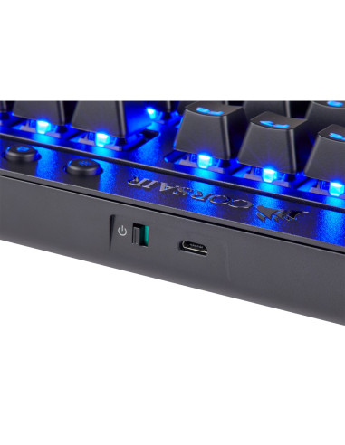 TASTATURA CORSAIR - gaming wireless | cu fir, 87 taste, format