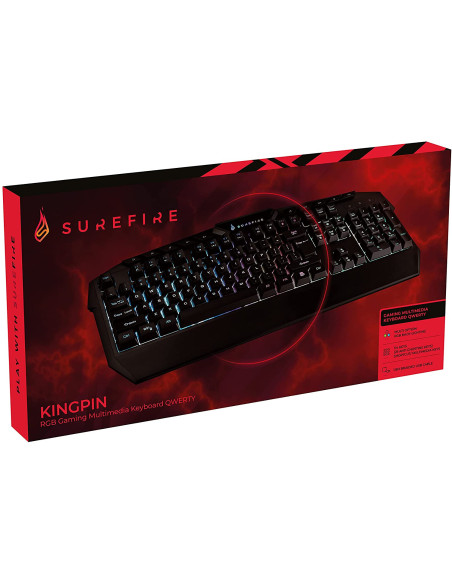 TASTATURI Verbatim SUREFIRE 48824 KINGPIN GAMING, "48824"