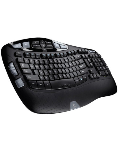LOGITECH Wireless Keyboard K350 - EMEA Business - UK layout