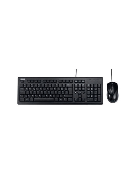 KEYBOARD +MOUSE OPTICAL U2000/ENG BK 90-XB1000KM000R0-