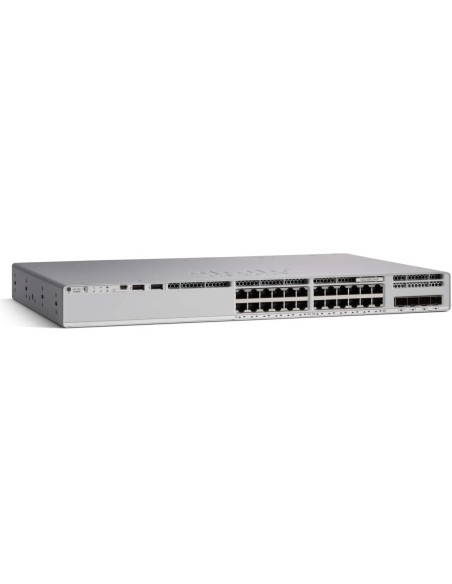 SWITCH PoE CISCO, "Catalyst 9200-24P"port Gigabit x 24