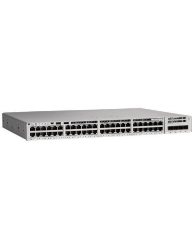 SWITCH PoE CISCO, "Catalyst 9200L-48T"port Gigabit x 48