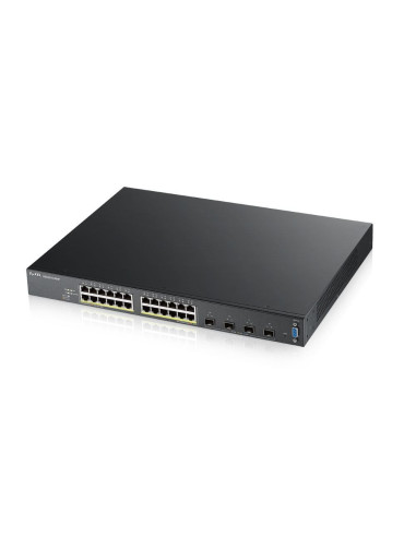 SWITCH PoE ZYXEL, port Gigabit x 24, SFP SFP x 4, managed