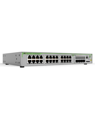 NET SWITCH 24PORT 10/100/1000T/+4SFP AT-GS970M/28-50