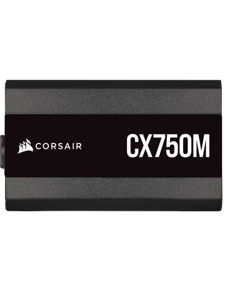 SURSA CORSAIR, 750 W, "CX750M" semi-modulara, ATX 12V V2.4, fan