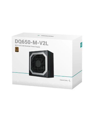 SURSA DeepCool 650W (real), modulara, fan 120mm PWM, 80 Plus