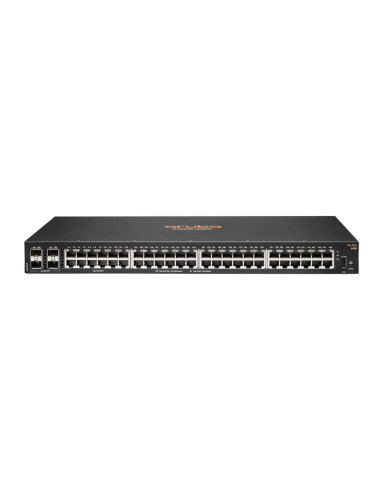 JL676A,Hewlett Packard Enterprise Aruba 6100 48G 4SFP+ Managed L3 Gigabit Ethernet (10/100/1000) 1U Black, "JL676A" (include TV 