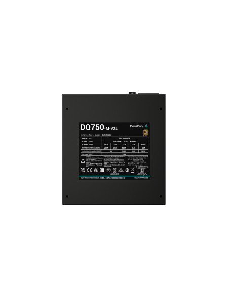 SURSA DeepCool 750W (real), modulara, fan 120mm PWM, 80 Plus