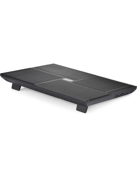 STAND DEEPCOOL notebook 17", sita aluminiu, 4 x fan 10cm, 2 x