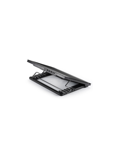 STAND DEEPCOOL notebook 17", sita aluminiu, fan 18cm, 4 x port