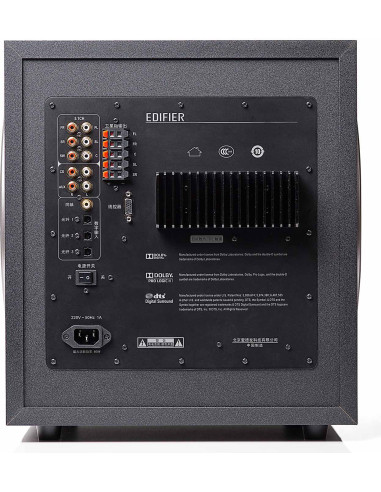 BOXE EDIFIER 5.1, RMS: 540W (5 x 60W, 1 x 240W), telecomanda pe