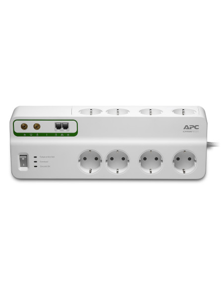 PROTECTOR POWER SURGE 8 OUTL./COAX/PHONE PR. PMF83VT-GR