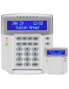 TASTATURA alarma Paradox, LCD 32 caractere, compatibila cu