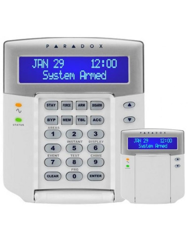 TASTATURA alarma Paradox, LCD 32 caractere, compatibila cu