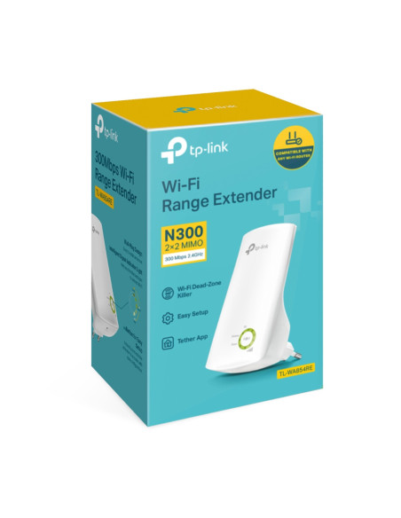 RANGE EXTENDER TP-Link wireless 300Mbps, compact, fara port