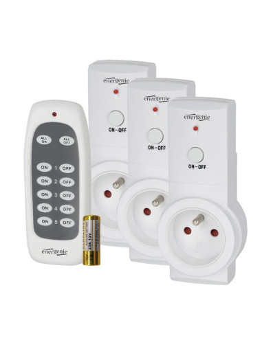 PRIZA inteligenta GEMBIRD, French socket x 1, conectare prin
