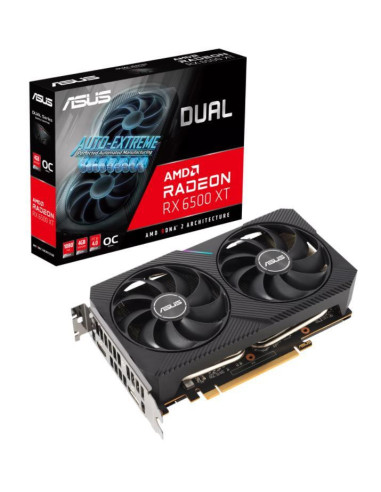 VGA PCIE16 RX6500XT 4GB GDDR6/DUAL-RX6500XT-O4G
