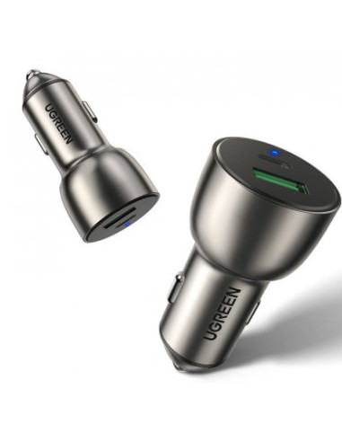 INCARCATOR auto Ugreen, "CD213" 1 x USB Output 5V/3A si 1 x USB