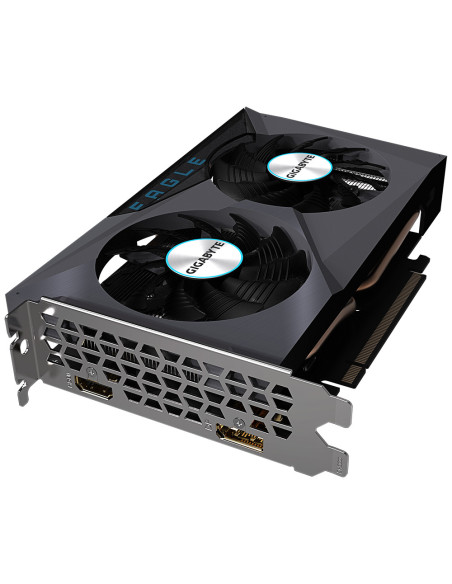 PLACA VIDEO GIGABYTE "Radeon RX 6400 EAGLE", 4 GB GDDR6 64
