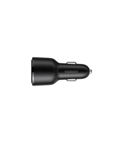 INCARCATOR auto Ugreen, "CD239" 2 x USB Type-C 5V/3A QC3.0 si