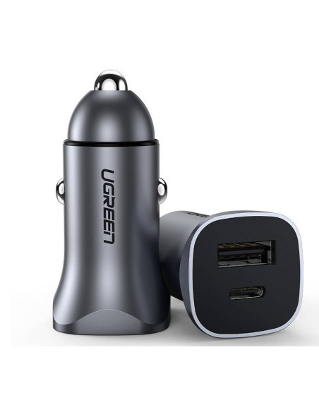 INCARCATOR auto Ugreen, "CD130" USB Type-C Output 5V/3A QC3.0