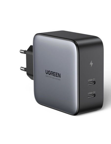 INCARCATOR retea Ugreen, "CD272" PD 3.0 100W, 2 x USB Type-C