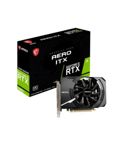 MSI GeForce RTX 3060 AERO ITX 12G OC 12GB GDDR6 3xDP HDMI VGA