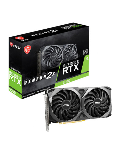 MSI GeForce RTX 3060 VENTUS 2X 12G OC 12GB GDDR6 PCIe 4.0