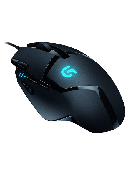 MOUSE LOGITECH, "G402 Hyperion Fury", gaming, cu fir, USB