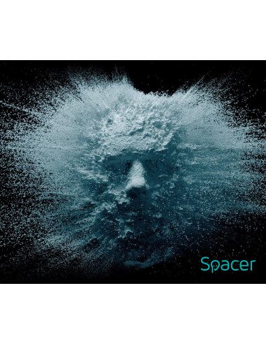 MousePAD SPACER gaming, cauciuc si material textil, 250 x 210 x