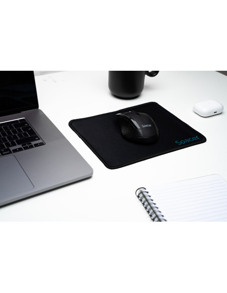 MousePAD SPACER, cauciuc si material textil, cusut pe margine